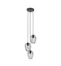 Eglo Lampa Wisząca Newtown Stal Czarny | IP20 - Nadaje Się Do 3x E27 