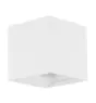 Eglo Światło Ścienne Calpi Aluminium Valkoinen Up & Down 3.3W 340lm - 830 Ciepła Biel | IP44 