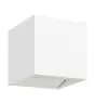 Eglo Światło Ścienne Calpi 3 Aluminium Valkoinen Up & Down 2.8W 420lm - 830 Ciepła Biel | IP54