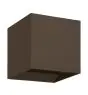 Eglo Światło Ścienne Calpi 3 Aluminium Zardzewiały Up & Down 2.8W 420lm - 830 Ciepła Biel | IP54