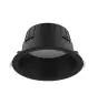 Noxion LED Downlight Hera Głęboki Wpuszczany Czarny 15W 1500lm 80D - 827-830-840 CCT | 176mm - Aukko 150mm