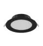Noxion LED Downlight Hera Mieszkanie Wpuszczany Czarny 15W 1500lm 80D - 827-830-840 CCT | 168mm - Aukko 144mm