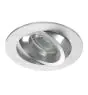 Noxion Wpuszczany Spot Drome MR16 uchylny Aluminium | Aukko 69mm - GU10 Trzonek