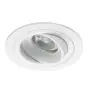 Noxion Wpuszczany Spot Logic MR16 uchylny Valkoinen | Aukko 80mm - GU10 Trzonek