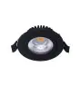 Noxion LED uchylny Slim Spot Czarny 6W 550lm - 930 Ciepła Biel | Aukko 75mm - IP54 - Najlepsze renderowanie kolorów 
