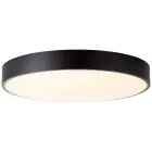 Brilliant Slimline Lampa sufitowa Metal Plastikowy Valkoinen Czarny 58W 6800lm - 830-865 CCT | 490mm - Zdalne Sterowanie Ściemnianie