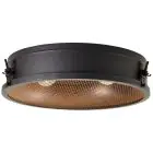 Brilliant Zois Lampa sufitowa Metal Czarny | 420mm - Nadaje Się Do 2x E27