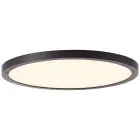 Brilliant Tuco Lampa sufitowa Plastikowy Czarny Valkoinen 16W 2100lm - 827 Bardzo Ciepła Biel | 250mm