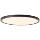 Brilliant Tuco Lampa sufitowa Plastikowy Czarny Valkoinen 19W 2700lm - 827 Bardzo Ciepła Biel | 294mm - 3-Stopniowy Ściemnianie