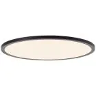 Brilliant Tuco Lampa sufitowa Plastikowy Czarny Valkoinen 32W 3900lm - 830-865 CCT | 500mm - Zdalne Sterowanie Ściemnianie