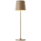 Brilliant Lampa Stołowa Kaami Metal Plastikowy Brązowy 2W 310lm - 830 Ciepła Biel | 100mm - IP44 - Zewnętrzna - Ściemnianie 