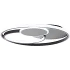 Brilliant Runda Lampa sufitowa Metal Silicone Czarny 45W 5200lm - 830-865 CCT | 500mm - Zdalne Sterowanie Ściemnianie