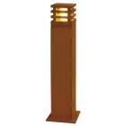 SLV Plac 70 Lampa podłogowa Stal Zardzewiały Plac | Zewnętrzna - IP55 - Nadaje Się Do 1x E27 