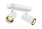 SLV Asto Aluminium Spot Valkoinen | Nadaje Się Do 2x GU10