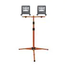 Ledvance LED Iluminacja lampa robocza statyw Ciemny Szary 2X50W 9000lm 120D - 840 Zimna Biel | IP65 - Symetryczny