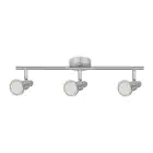 Ledvance LED Spot GU10 Aluminium 3x 3W - 827 Bardzo Ciepła Biel 