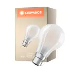 Ledvance Classic LED B22d Gruszka Włókno Matowy 11W 1521lm - 927 Bardzo Ciepła Biel | Najlepsze Renderowanie Kolorów - Ściemnianie - Zamienne 100W - Opakowanie Konsumenckie