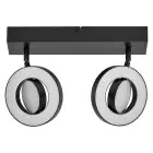 Ledvance LED Decor Spot Saturn Plastikowy Czarny 21W 440lm - 830-842-865 CCT