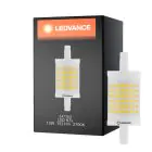 Ledvance Performance LED R7s Dwojako Ended 78mm Przezroczysty 12W 1521lm - 827 Bardzo Ciepła Biel | Ściemnianie - Zamienne 100W