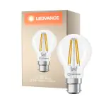 Ledvance Classic LED B22 Gruszka Włókno Przezroczysty 5.9W 806lm - 827 Bardzo Ciepła Biel | Ściemnianie - Zamienne 60W