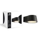 D'Lite Światło Ścienne Lira Czarny 7W 600lm 830 Ciepła Biel | IP54