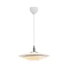 Nordlux Bretagne 38 Lampa Wisząca Metal Valkoinen | Nadaje Się Do 1x G9