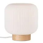 Nordlux Lampa Stołowa Milford Szkło Brązowy | Nadaje Się Do 1x E27