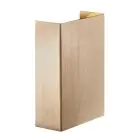 Nordlux Fold 10 Światło Ścienne Mosiądz Złoty Up & Down 7.5W 225lm - 830 Ciepła Biel