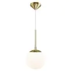 Nordlux Grant Lampa Wisząca Szkło Złoty | Nadaje Się Do E14