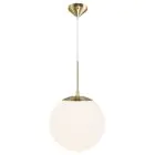 Nordlux Grant Lampa Wisząca Szkło Złoty | Nadaje Się Do E27