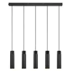 Nordlux Tilo Lampa Wisząca Metal Czarny | Nadaje Się Do 5x GU10