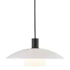 Nordlux Verona Lampa Wisząca Szkło Czarny | Nadaje Się Do 1x E27