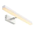 Nordlux Otis 60 Światło Ścienne Aluminium Valkoinen 17W 1650lm - 930 Ciepła Biel | IP44 Najlepsze Renderowanie Kolorów - 3Step Ściemnianie