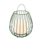 Nordlux Lampa Stołowa Jim To-Go Portable Akumulator Metal Zielony 3W 300lm - 827 Bardzo Ciepła Biel | 3-Stopniowy Ściemnianie 