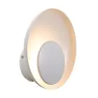 Nordlux Marsi Światło Ścienne Metal i PMMA Valkoinen 7W 260lm - 830 Ciepła Biel | 3-Stopniowy Ściemnianie