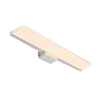 Nordlux Tinia 60 Światło Ścienne Metal Valkoinen - 24W 1800lm - 930-940 CCT | IP44 - Najlepsze Renderowanie Kolorów - 3-Stopniowy Ściemnianie