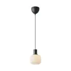 Nordlux Milford Mini Czarny Lampa Wisząca Szkło Czarny | Nadaje Się Do 1x E27