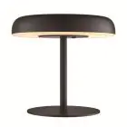 Nordlux Lampa Stołowa Solar Elmer Akumulator Czarny 2W 100lm - 830 Ciepła Biel | 3-Stopniowy Ściemnianie 