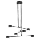 Emibig Lampa Wisząca Modus Stal Czarny | Nadaje Się Do 6x GX53 - Max 12W