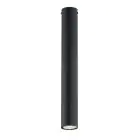Emibig Lampa sufitowa Tecno Stal Czarny | Nadaje Się Do 1x GU10 - Max 8W
