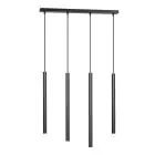 Emibig Lampa Wisząca Selter Stal Czarny | Nadaje Się Do 4x G9 - Max 8W