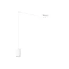 Emibig Lampa Wisząca Traker Stal Valkoinen | Nadaje Się Do 1x GU10 - Max 10W