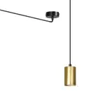 Emibig Lampa Wisząca Traker Stal Czarny | Nadaje Się Do 1x GU10 - Max 10W