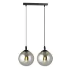 Emibig Lampa Wisząca Cosmo Stal Czarny | Nadaje Się Do 2x E14 - Max 10W