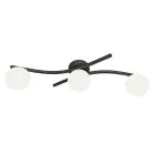 Emibig Lampa sufitowa Opus Stal Czarny | Nadaje Się Do 3x E14 - Max 10W