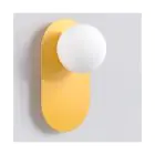 Emibig Ściana i Lampa sufitowa Viva Stal Pomarańczowy | Nadaje Się Do 1x G9 - Max 8W