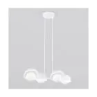 Emibig Lampa Wisząca Boom Stal Valkoinen | Nadaje Się Do 4x G9 - Max 8W