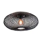 Good&Mojo Lampa sufitowa Cango Bambus Czarny | Nadaje Się Do 1x E27 