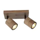 Good&Mojo Lampa sufitowa Java Bambus Brązowy | Nadaje Się Do 2x GU10 