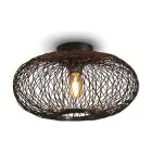Good&Mojo Lampa sufitowa Cango Bambus Czarny | Nadaje Się Do 1x E27 